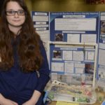 Sarah Bucklin at Massachusetts State Science Fair